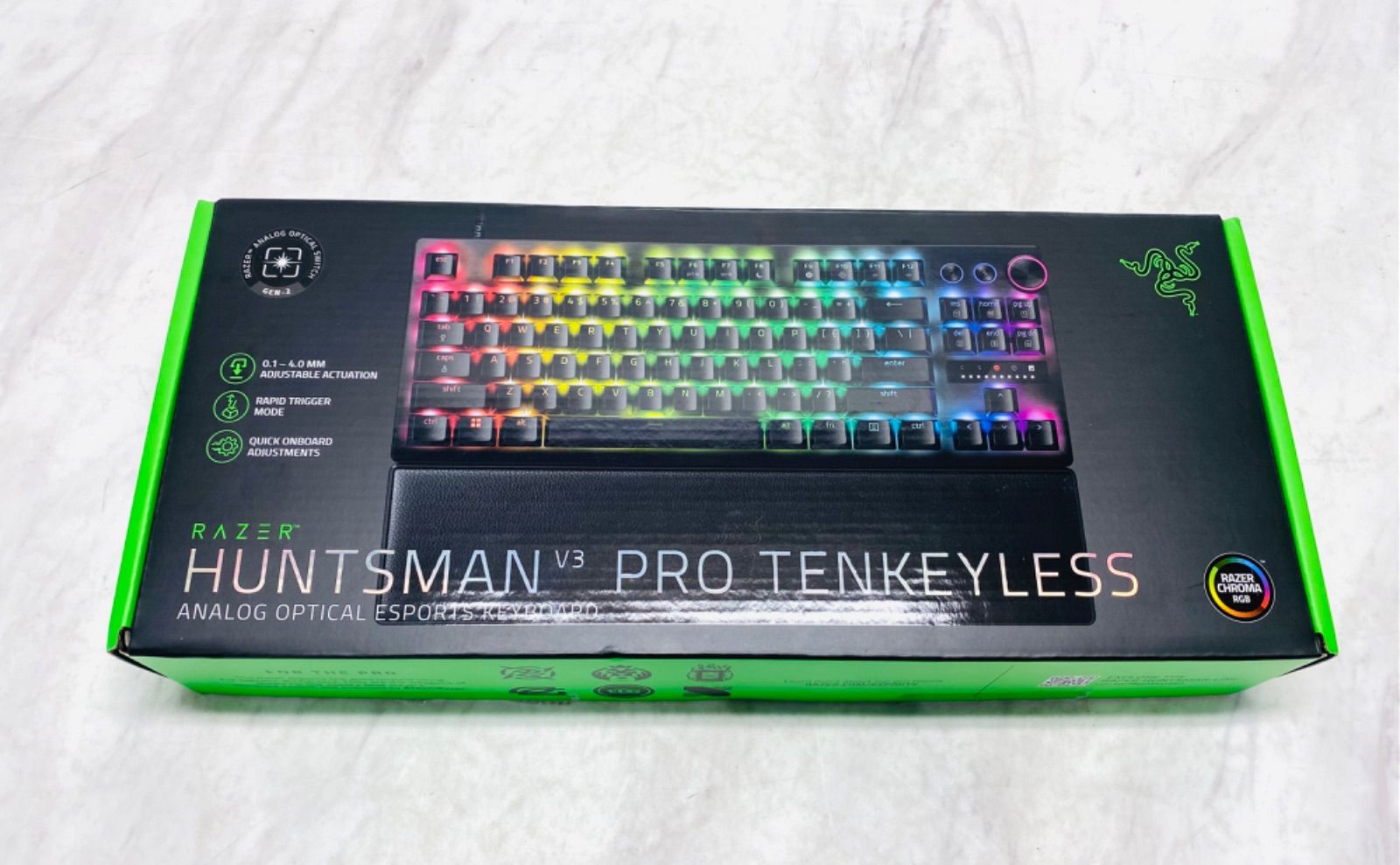 【訳あり品】 ラピッドトリガー 搭載 Razer レイザー Huntsman V3 Pro Tenkeyless JP A0712 0828ML014 0120240826101199