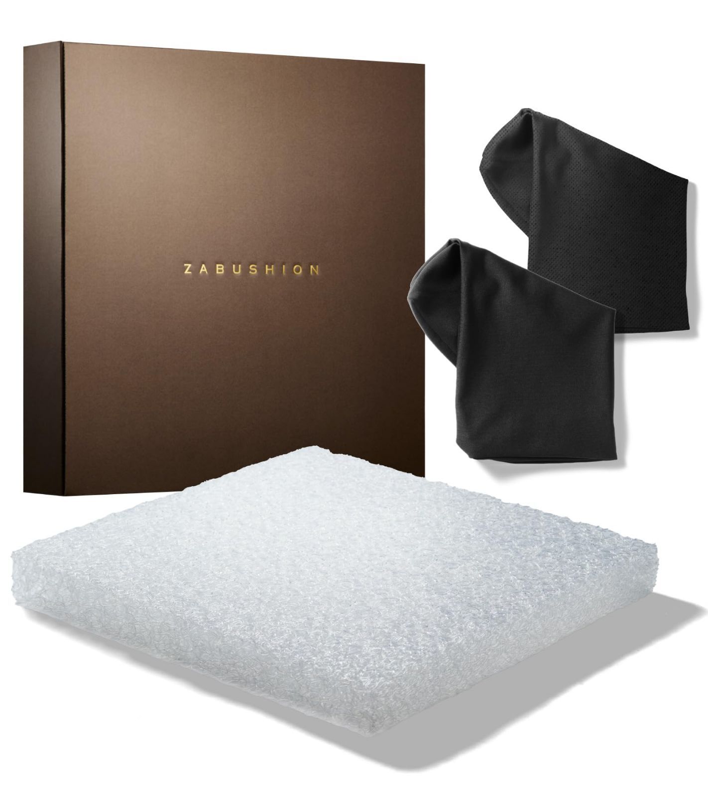 3回使用】ふとん屋さんの職人仕立て座布団5枚 職人手作りの木綿