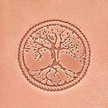 Tree Of ストア Life Craftool 3-d Stamp Item #8686-00 by Tandy Leather