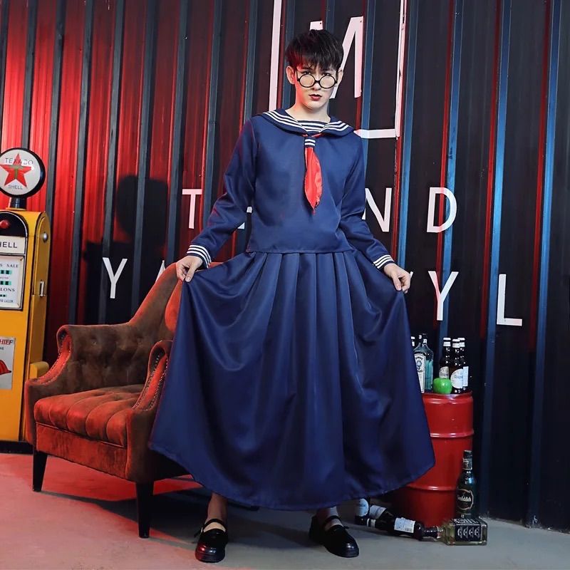 新品未使用 セーラー服 長袖 コスプレ レディース 大きいサイズ 6l 上下 楽天市場】【コスプレホリック】セーラー服 コスプレ 黒 本格