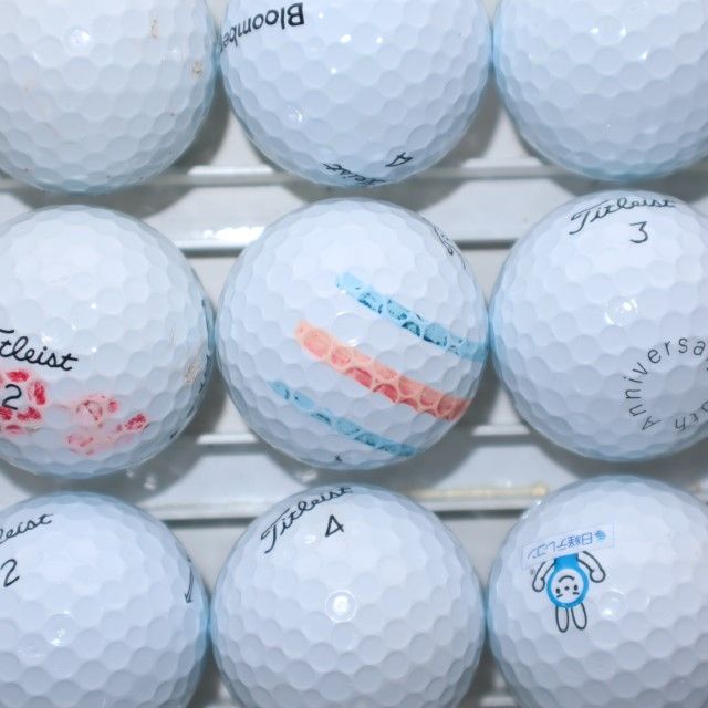 25個 2022年モデル タイトリスト AVX Bランク TITLEIST 中古 ロストボール 送料無料