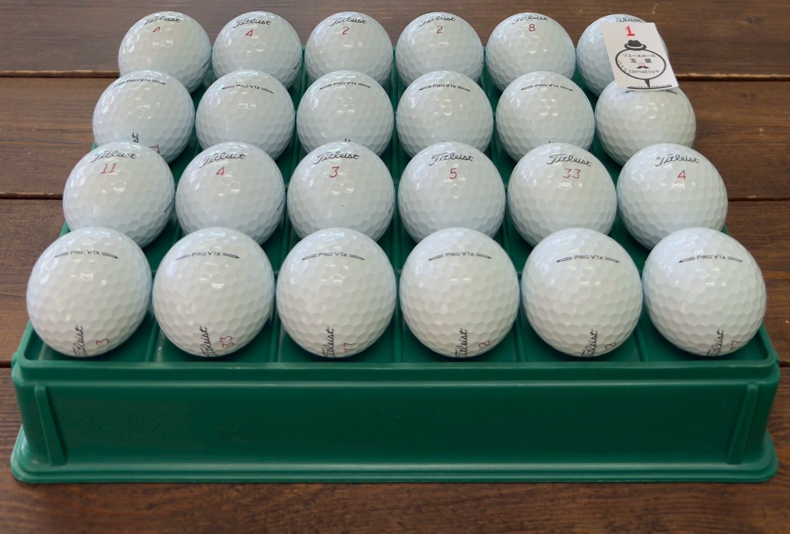 2025年タイトリスト プロ V1x ゴルフボール 2ダース タイトリスト