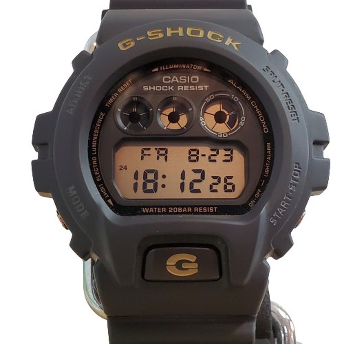 G-SHOCK ジーショック CASIO カシオ 腕時計 DW-6930C-1JR 30周年記念 レジストブラック 三つ目 デジタル クォーツ