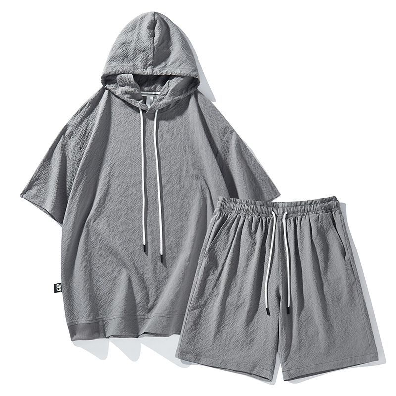 セットアップ フード付き Tシャツ ショートパンツ メンズ 上下