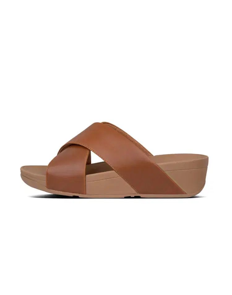 FITFLOP フィットフロップ レディース ブラウン スライド スリッパ 245