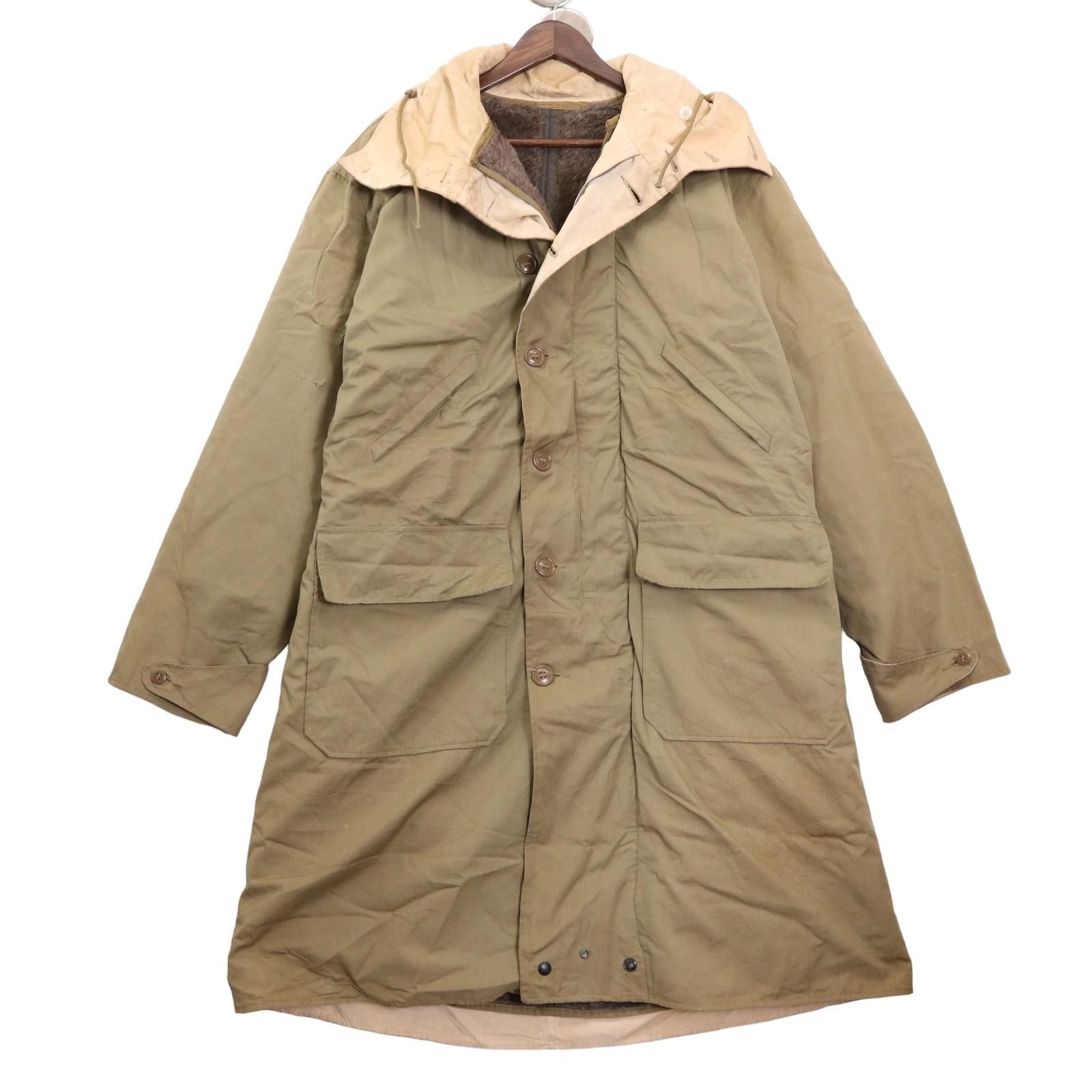 40年代 米軍実物 U.S.ARMY 山岳部隊 リバーシブルオーバーコート 