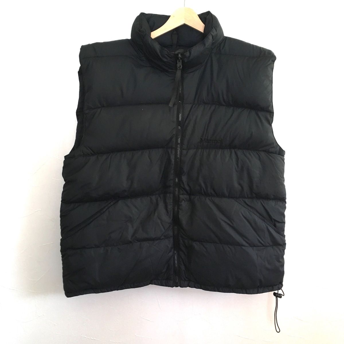 マーモット Marmot ダウンベスト サイズL 黒 メンズ 冬物 ジャケット