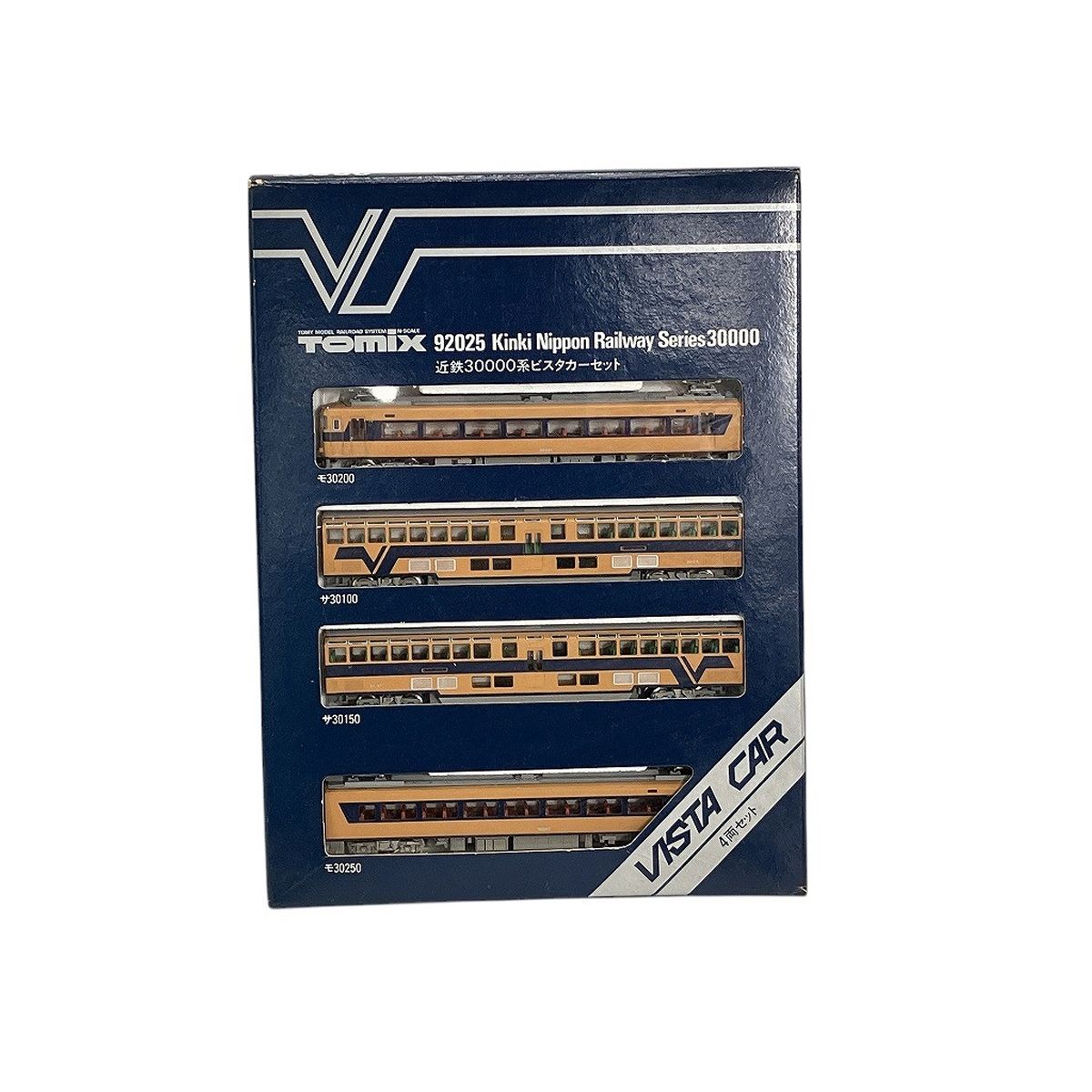 TOMIX 近鉄30000系ビスタカー 4両セット　92025 近畿日本鉄道 30000系ビスタカーセット ｜製品情報｜製品検索