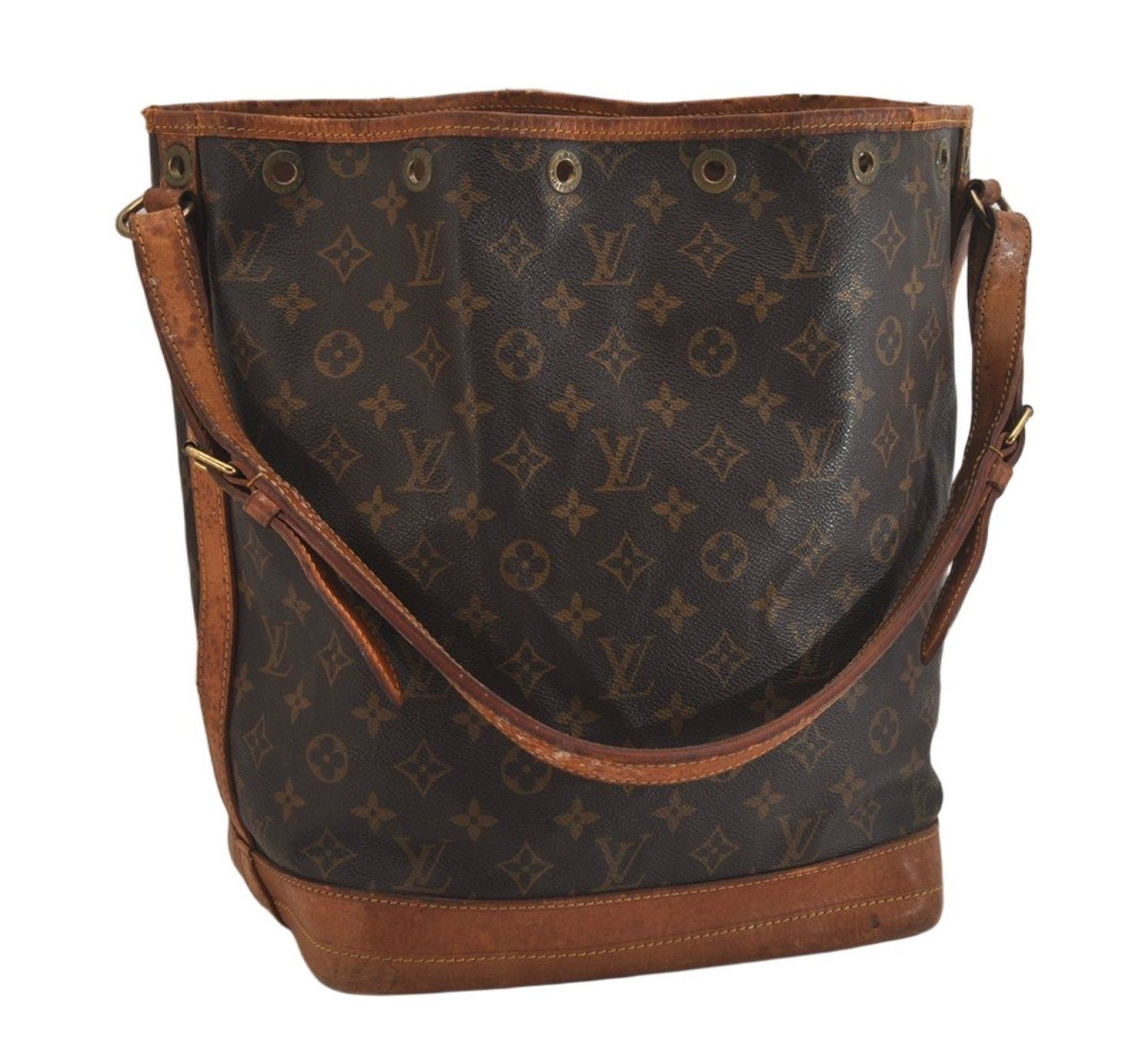 【LOUIS VUITTON】ショルダーバッグ　ノエ　モノグラム　巾着型 LOUIS VUITTON ルイヴィトン モノグラム ノエ ショルダー巾着型