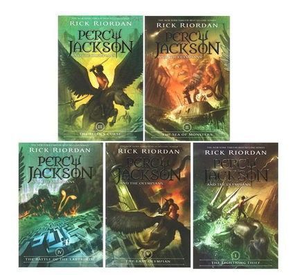 Percy Jackson 5冊セット　洋書　英語勉強　英語絵本 Percy Jackson the Olympians 英語絵本 洋書 5冊 英語勉強 #Tasa01