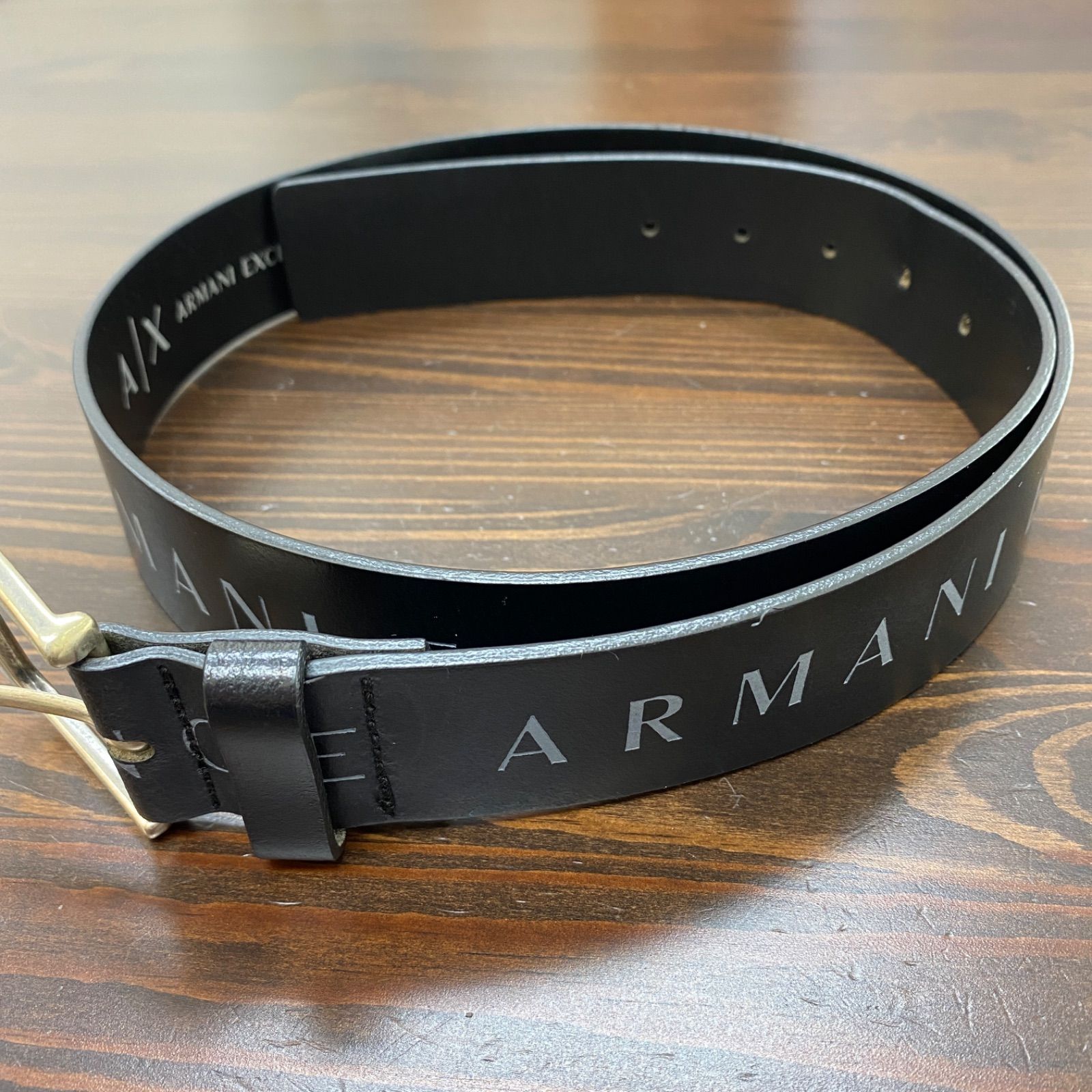 ARMANI EXCHANGE アルマーニエクスチェンジ メンズ ロゴ ベルト
