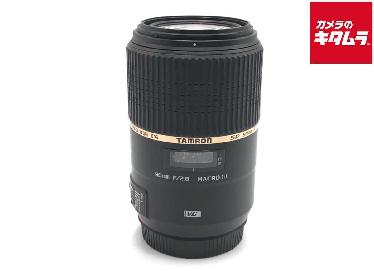 難あり品 タムロン SP 90mm F|2.8 Di MACRO 1 1 VC USD キヤノン用 Model F004