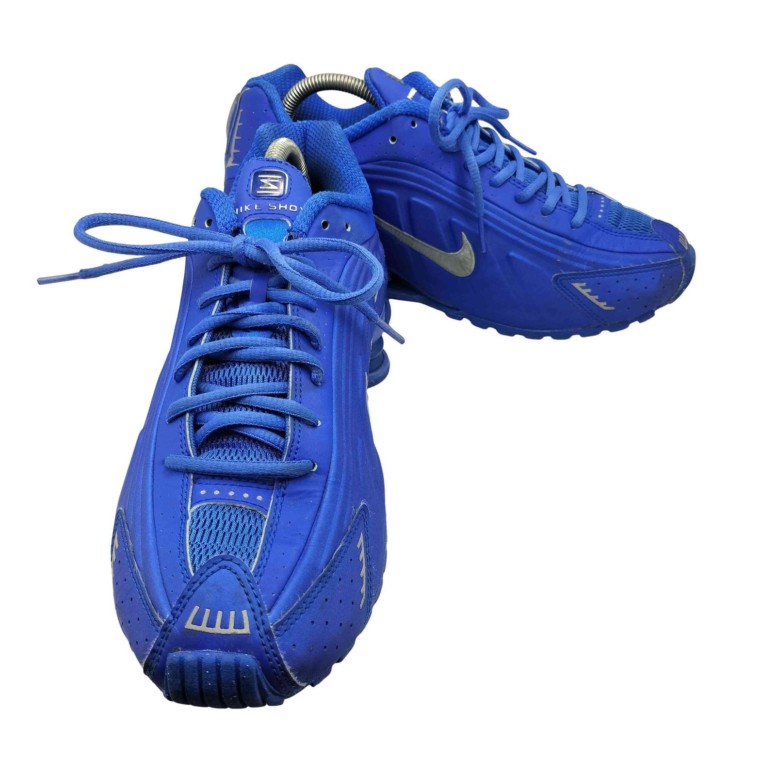 ナイキ NIKE W SHOX R4 RACER BLUE METALLIC SILVER ショックス R4 