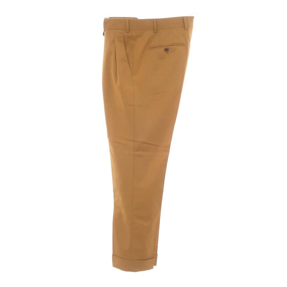 未使用　Lardini カジュアル　パンツ　スラックス　48 中古】ラルディーニ LARDINI ウール カジュアルスラックスパンツ