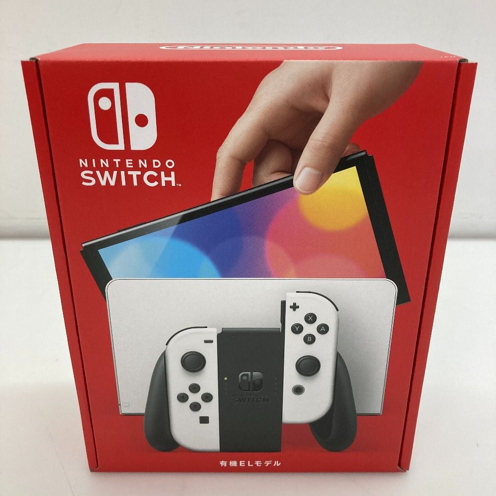 Nintendo Switch - 【新品未使用新型】Nintendo Switch 有機ELモデル　ホワイト 05w06044 【未使用 Nintendo Switch】ニンテンドースイッチ本体