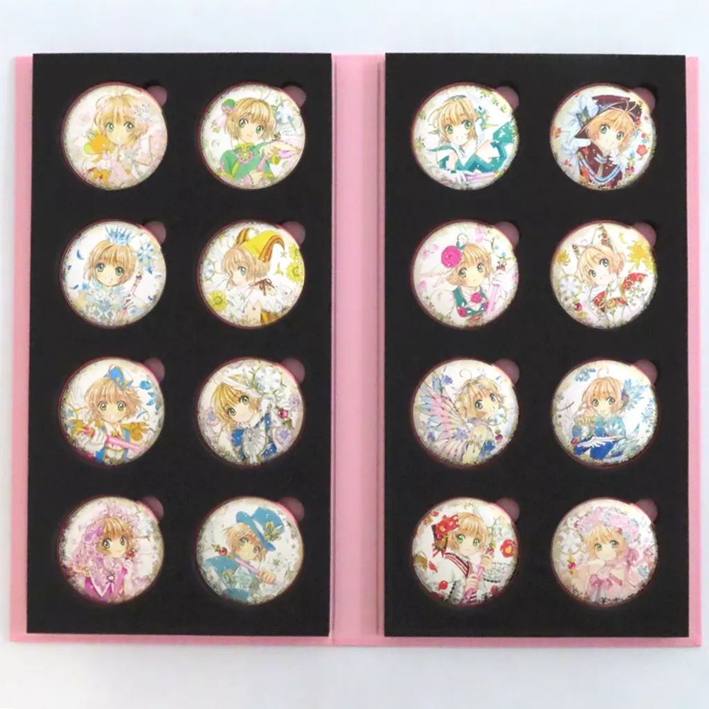 中古】バッジ・ビンズ カードキャプターさくら 缶バッジセット