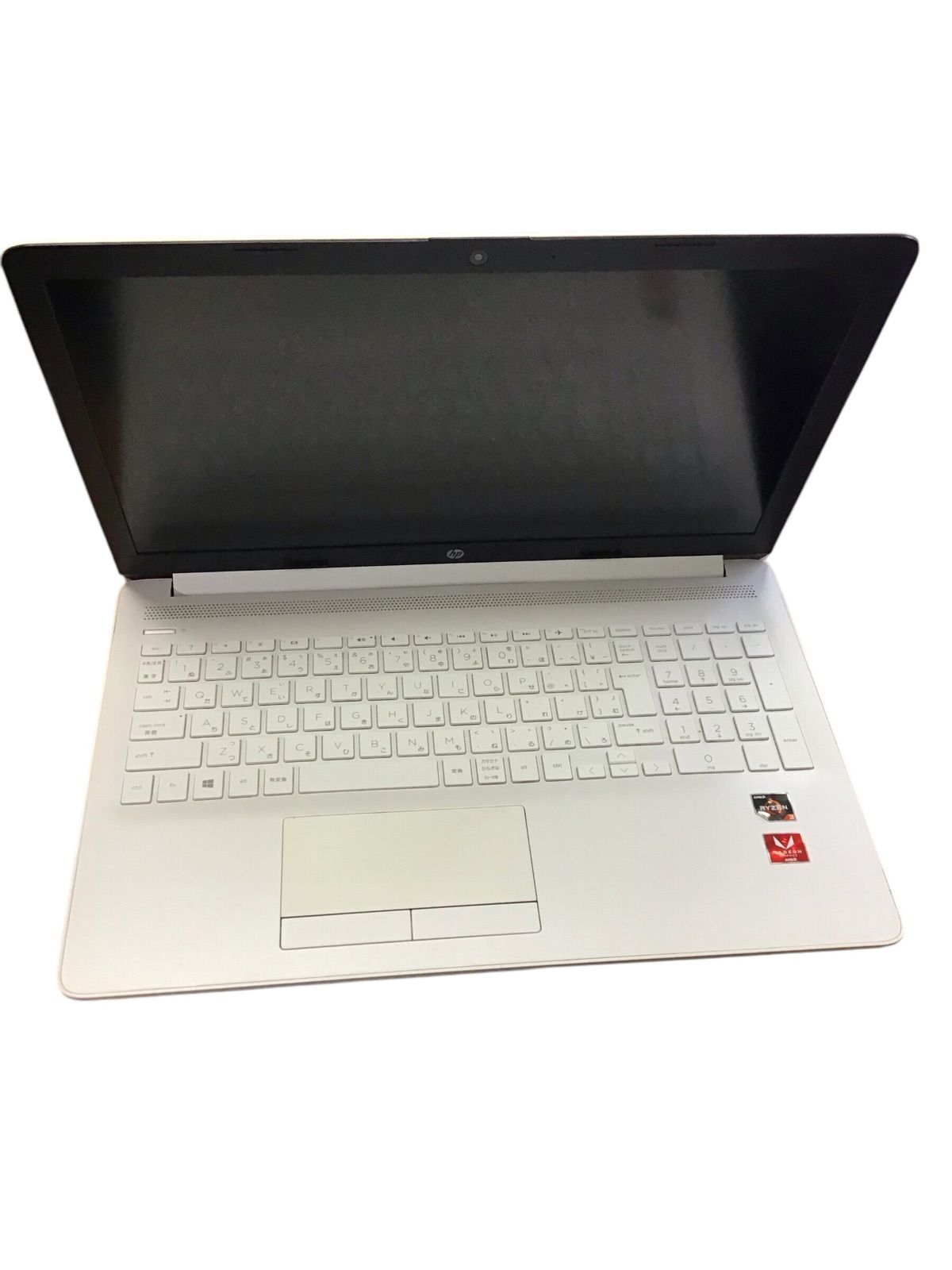 【ジャンク】HP Laptop 15-db1050AU/プロセッサーAMD RYZEN 3 3200U@2.6GHz/メモリ無し/ストレージ無し/起動不可/部品取り/管理番号MP89
