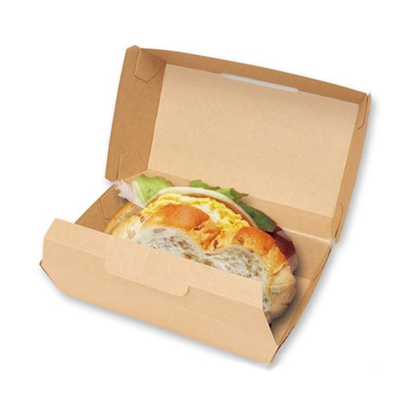  まとめ HEIKO 食品箱 ネオクラフトランチボックス M 使い捨て弁当箱 紙バック 弁当箱 水筒