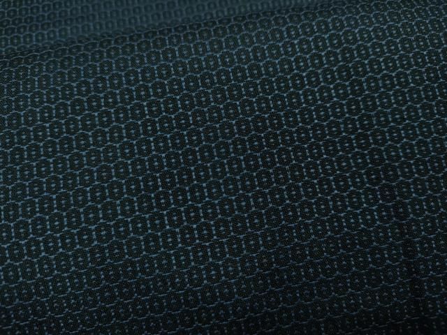 平和屋着物○男性 紬 アンサンブル 100亀甲 正絹 CAAX4570ut