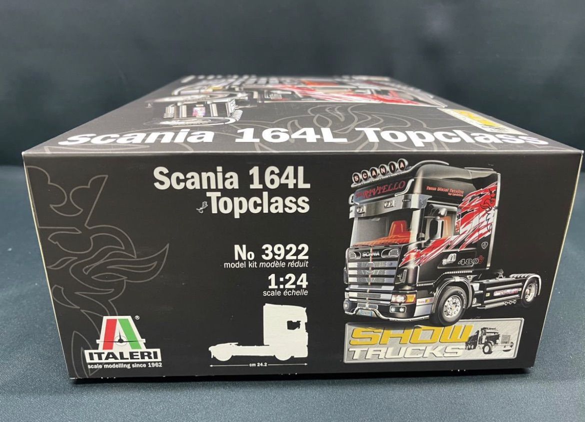 IT3922 イタレリ 1/24 スカニア 164 L トッフクラス トラクターヘッド