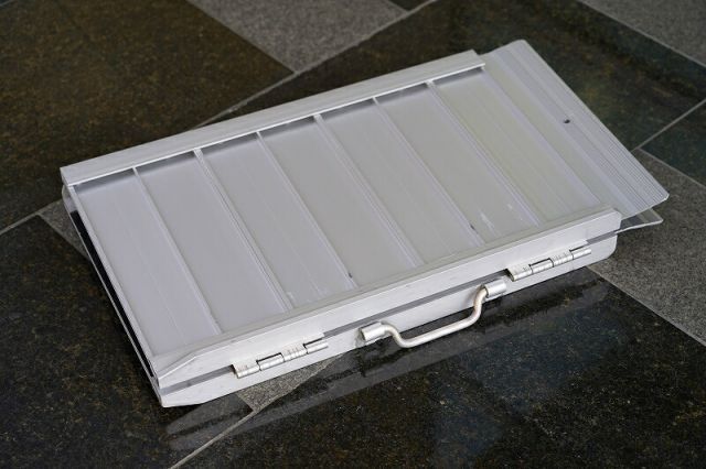 車椅子 バイク用段差解消スロープ60cm滑り抑制仕様