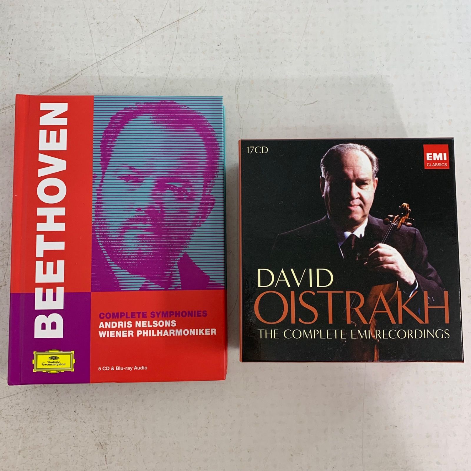 クラシック CD アンドリス ネルソンス ウィーン フィルハーモニー管弦楽団 ベートーヴェン 交響曲全集 5 Blu-ray Audio 盤 ダヴィド オイストラフ EMI全録音集