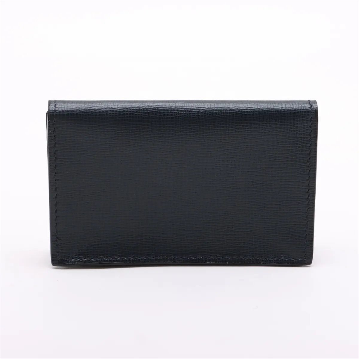 ヴァレクストラ レザー カードケース 名刺入れ 本革 ネイビー 紺 ブランド メンズ レディース MMM CU50-4