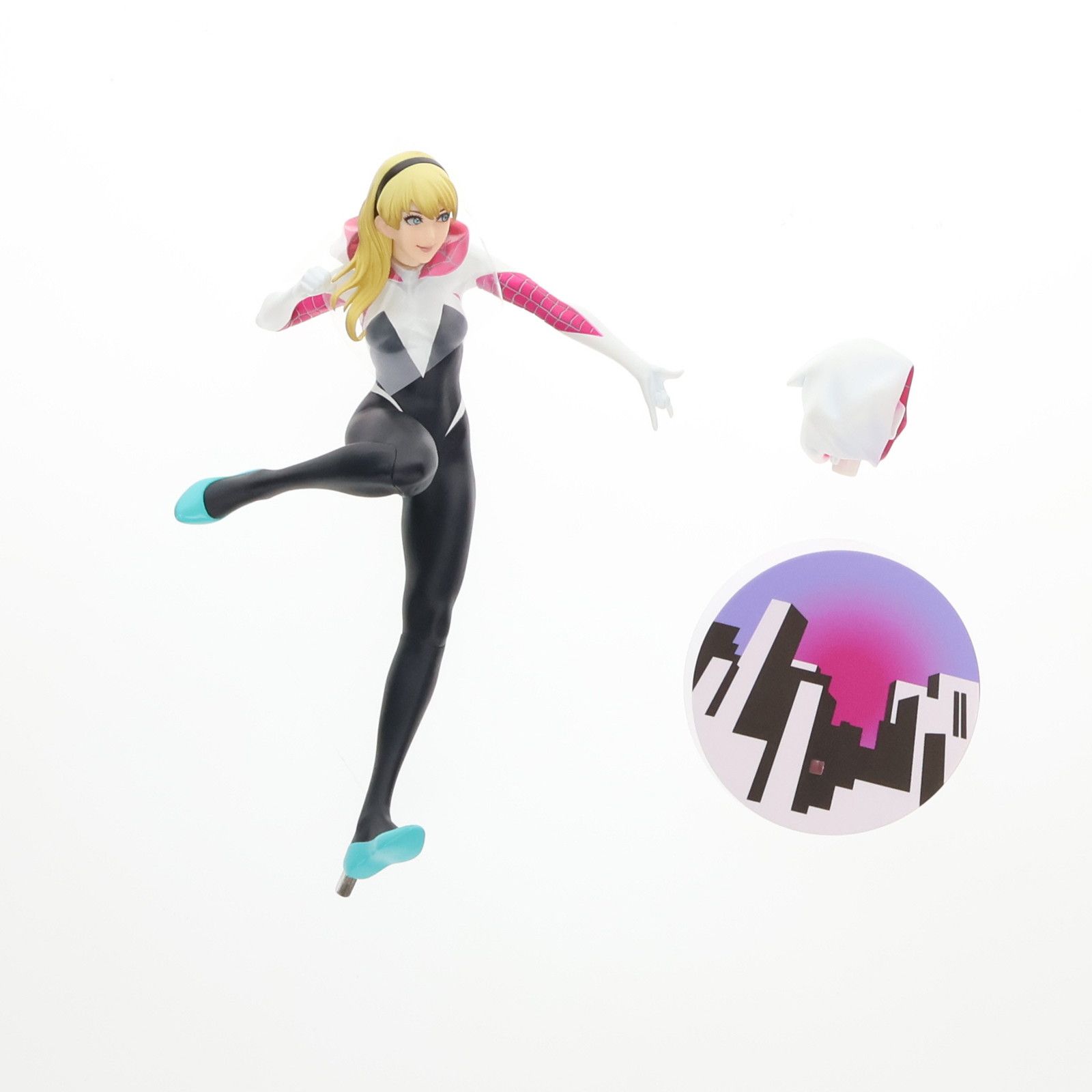 再販)MARVEL美少女 スパイダーグウェン リニューアルパッケージ Spider-Verse(スパイダーバース) 1/7 完成品 フィギュア(MK372)  コトブキヤ - 激安 直営 店 通販