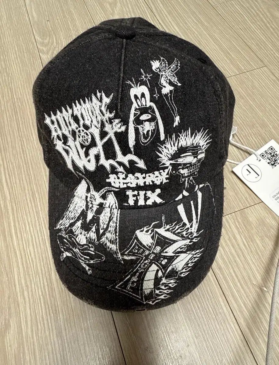 ジャングル 25ss 落書き プリント ウォッシュ ボールキャップ