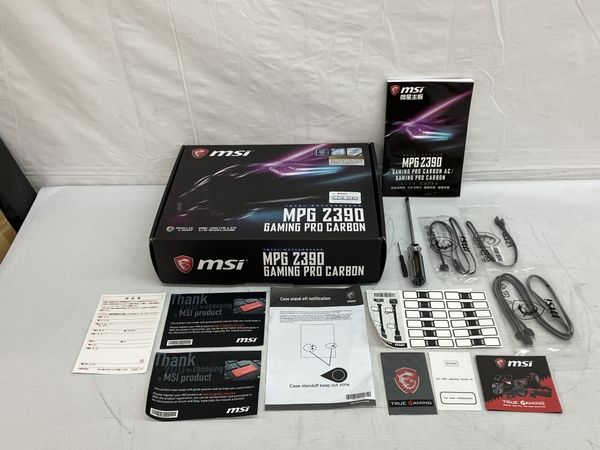 MSI MPG Z390 GAMING PRO CARBON ATX ゲーミング マザーボード