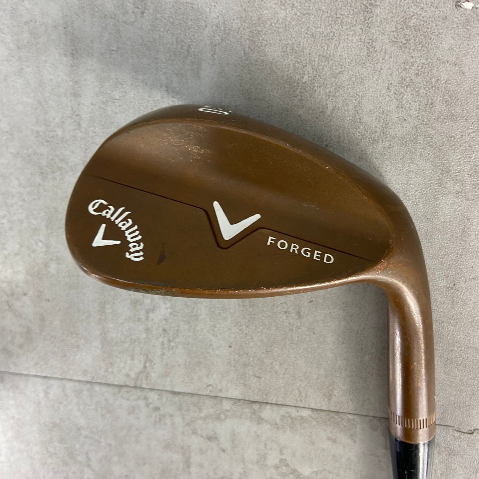 Callaway - Callaway　キャロウェイ　FORGED　 フォージド　カッパー　メンズゴルフAW　スチール　S　50°　右利き用　WEDGE　ウェッジ　アプローチ Callaway - Callaway キャロウェイ FORGED フォージド カッパー