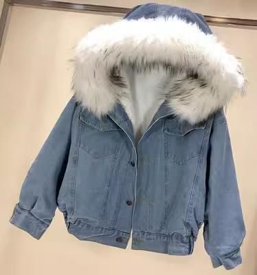 新品 レディース ボア デニムジャケット 【321】 - メルカリ