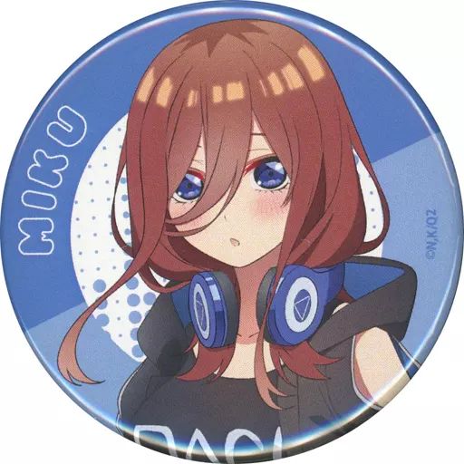 中古】バッジ・ピンズ 中野三玖 「五等分の花嫁∬×THEキャラSHOP