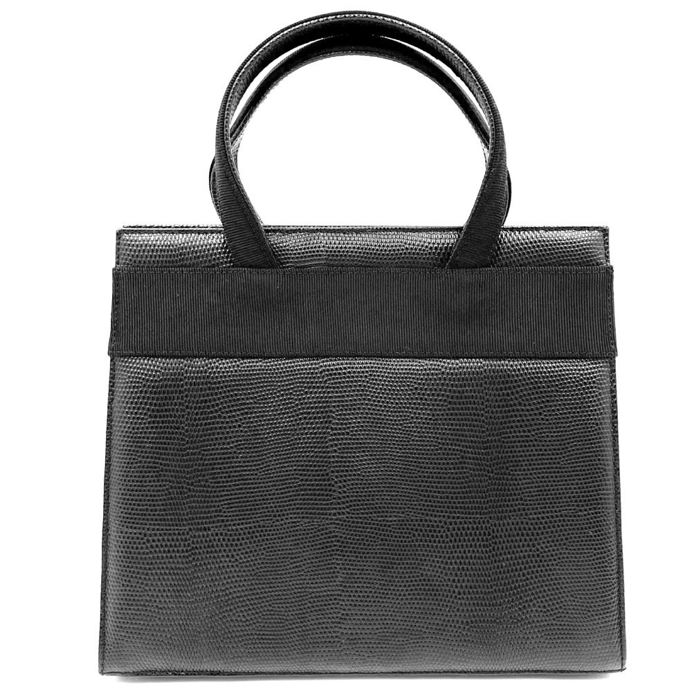 美品ꕥサルヴァトーレフェラガモ トートバッグ ショルダー ヴァラリボン リザード 良品 Salvatore Ferragamo サルヴァトーレフェラガモ ヴァラ