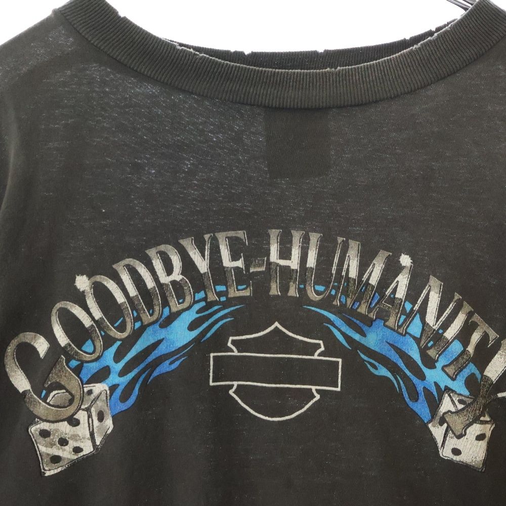 セントマイケル★24SS ヴィンテージ加工ロングスリーブTシャツ カットソー SAINT MXXXXXX＜セント マイケル＞ヴィンテージ加工プリント