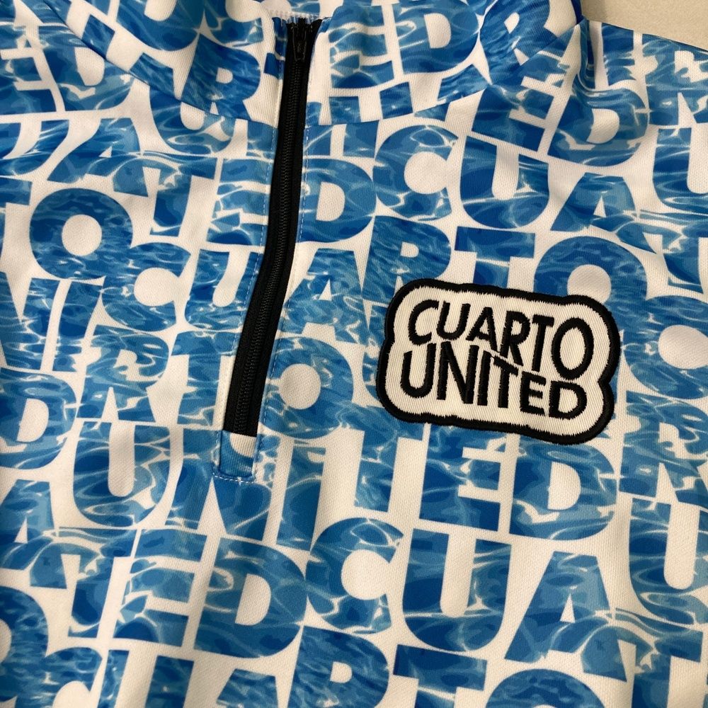 サイズ：L CUARTO UNITED クアルトユナイテッド ハーフジップ
