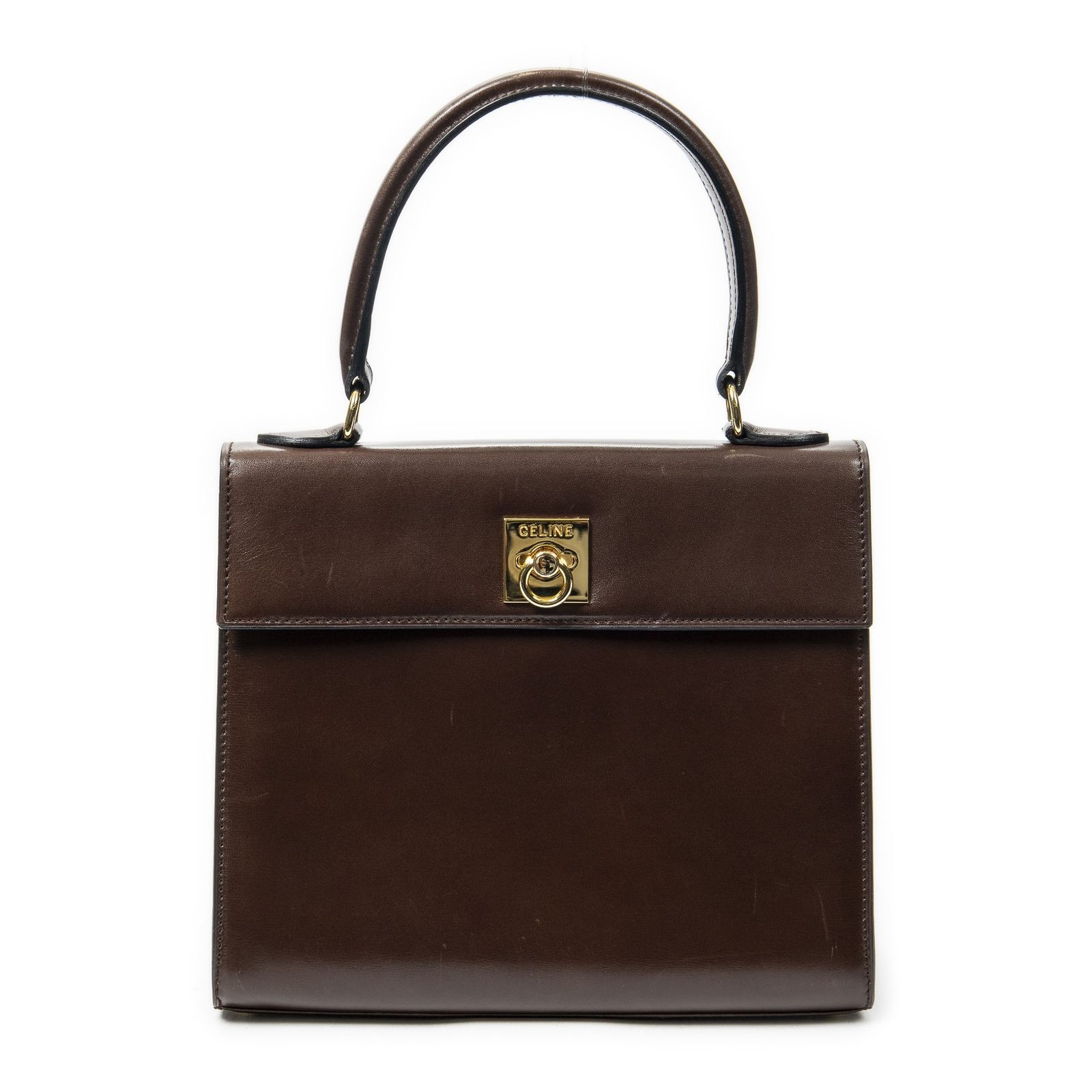 CELINE - 極 美品 CELINE セリーヌ ヴィンテージ リボン ロゴ CELINE - 極 美品 CELINE セリーヌ ヴィンテージ リボン ロゴ