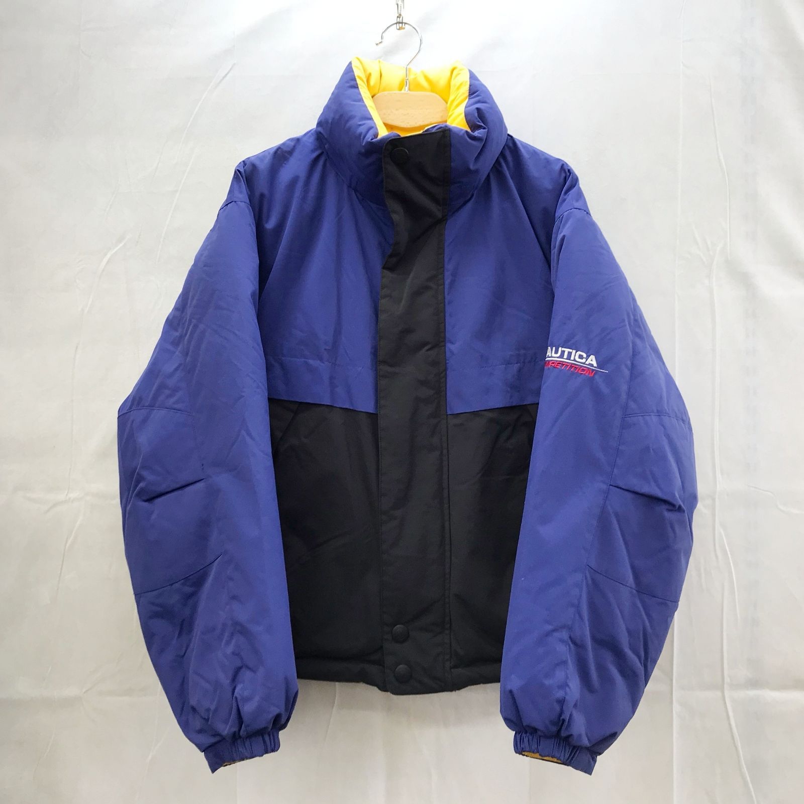 90s NAUTICA COMPETITION ノーティカ リバーシブルダウン ジャケット