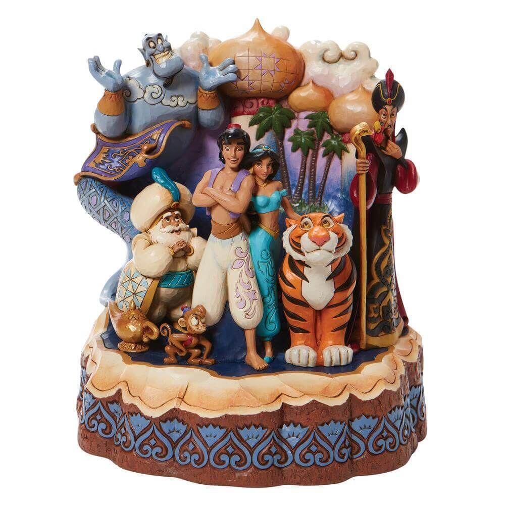 ディズニー　トラディション　アラジン　フィギュア　新品未使用品　エネスコ製 エネスコ ジム ショア作 ディズニー フィギュア「アラジン