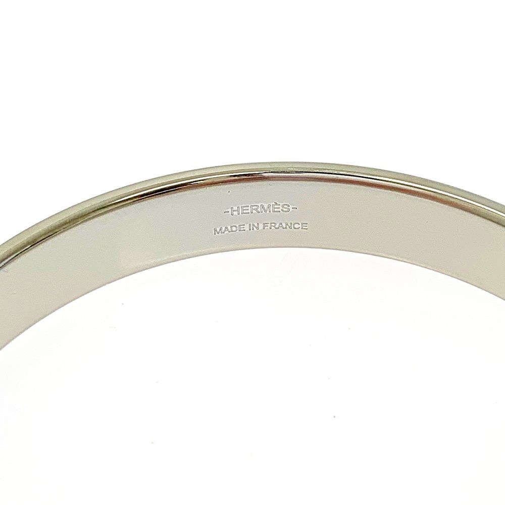 最新発見 中古】【箱付き】 パラディウムプレーテッド エルメス HERMES ブレスレット、バングル