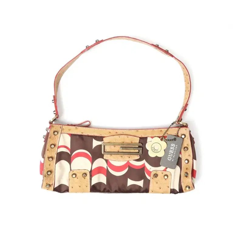 GUESS ゲス 2000s ヴィンテージ スタッド バゲット バッグ