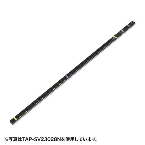 サンワサプライ 19インチサーバーラック用コンセント 200V 30A TAP-SV23012N