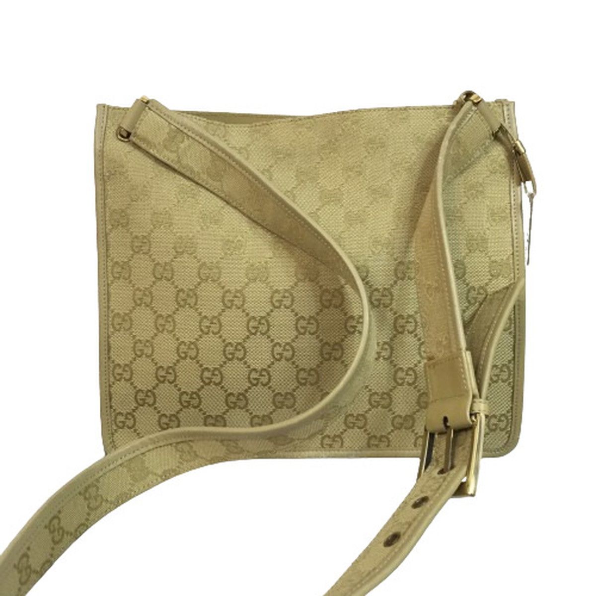 GUCCI 91762 GGキャンバス ショルダーバッグ GG柄 - メルカリ