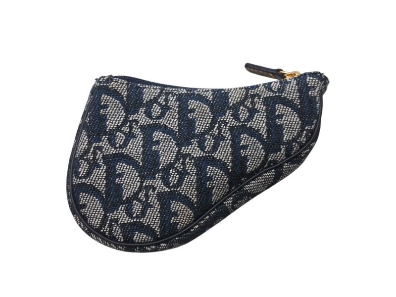 極美品 Christian Dior クリスチャンディオール サドルコイン