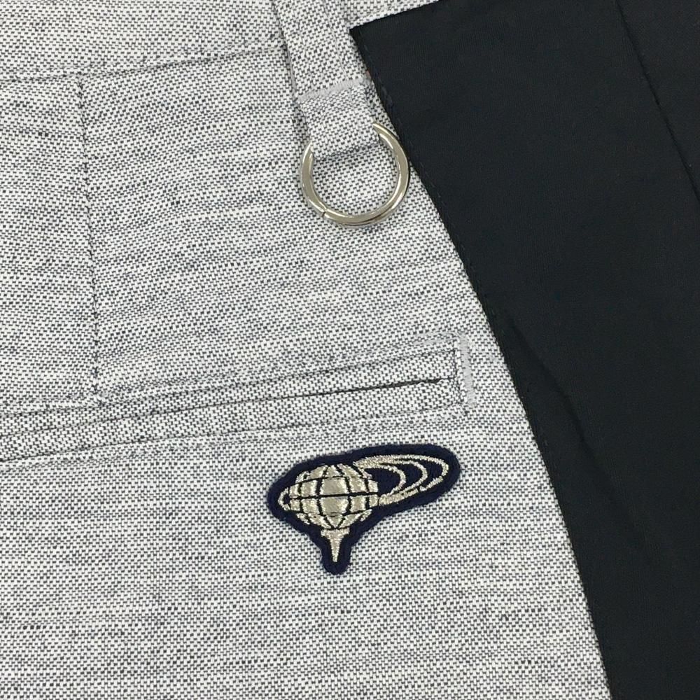 BEAMSGOLF - 【超美品】ビームスゴルフ スカート 杢グレー×黒 サイド切替  レディース M ゴルフウェア BEAMS GOLF 超美品】ビームスゴルフ スカート 杢グレー×黒 サイド切替