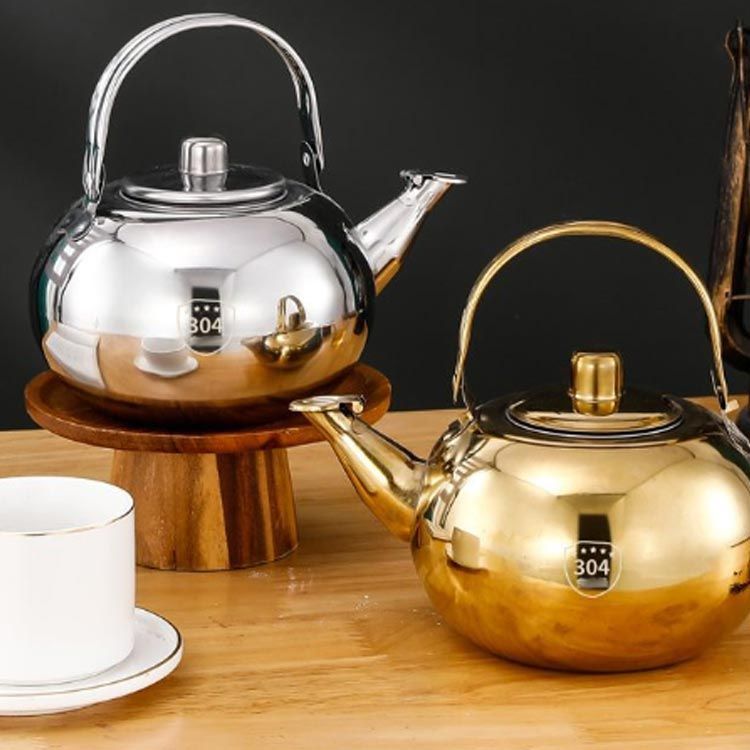 ステンレスケトル IH対応 ステンレス製 やかん 0.75L 1.2L 1.7L 2L