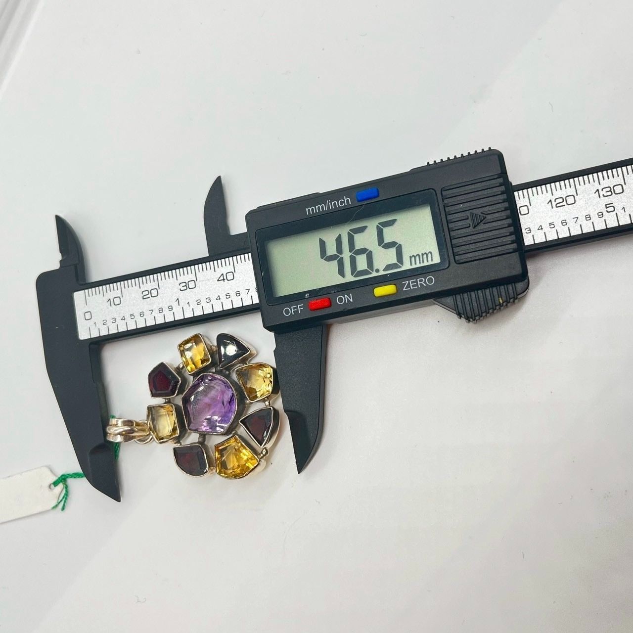 ペンダントトップ 天然石 シルバー925 アメジスト ガーネット シトリン 