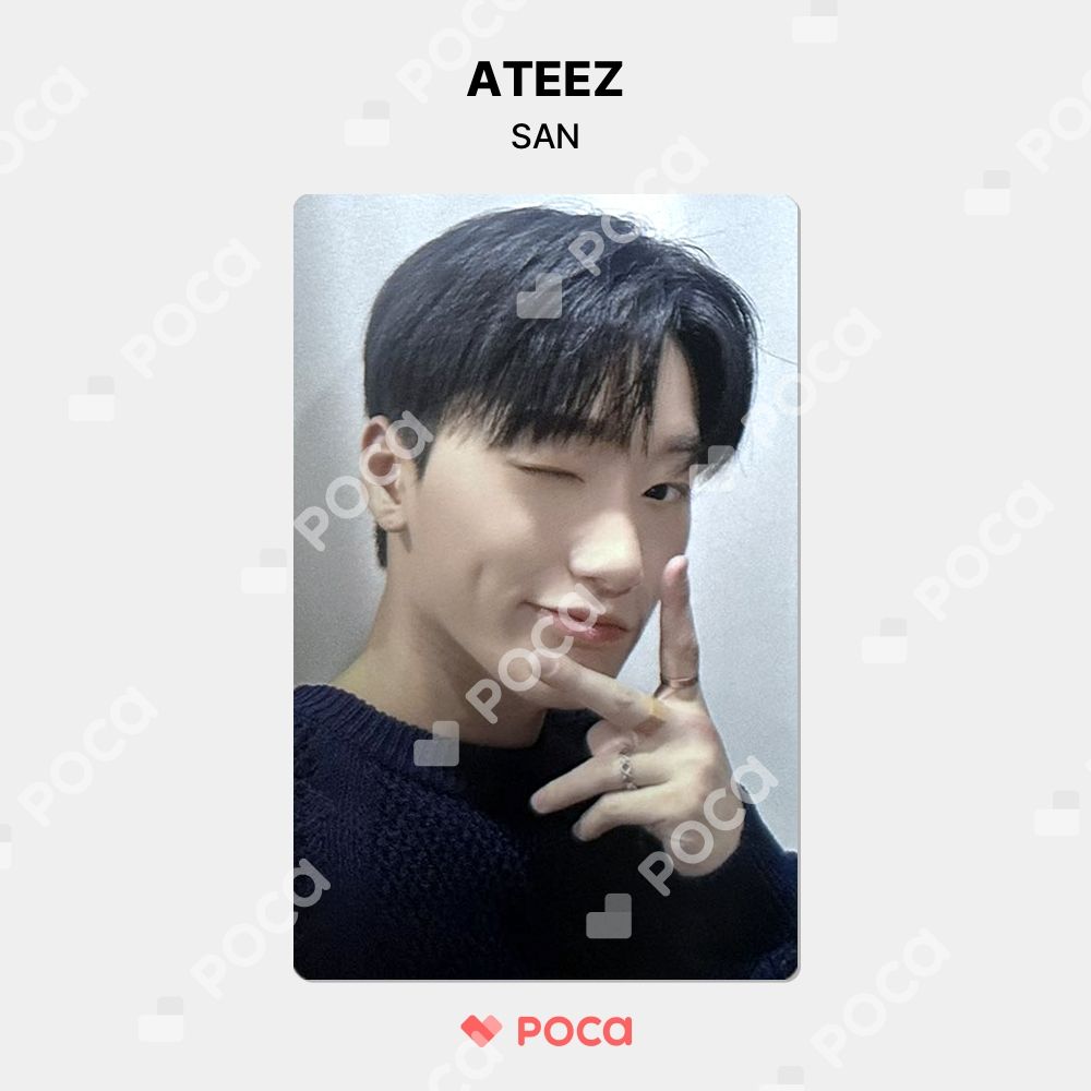 ATEEZ サン トレカ GOLDEN HOUR : Part.1 SOUNDWAVE 特典 公式