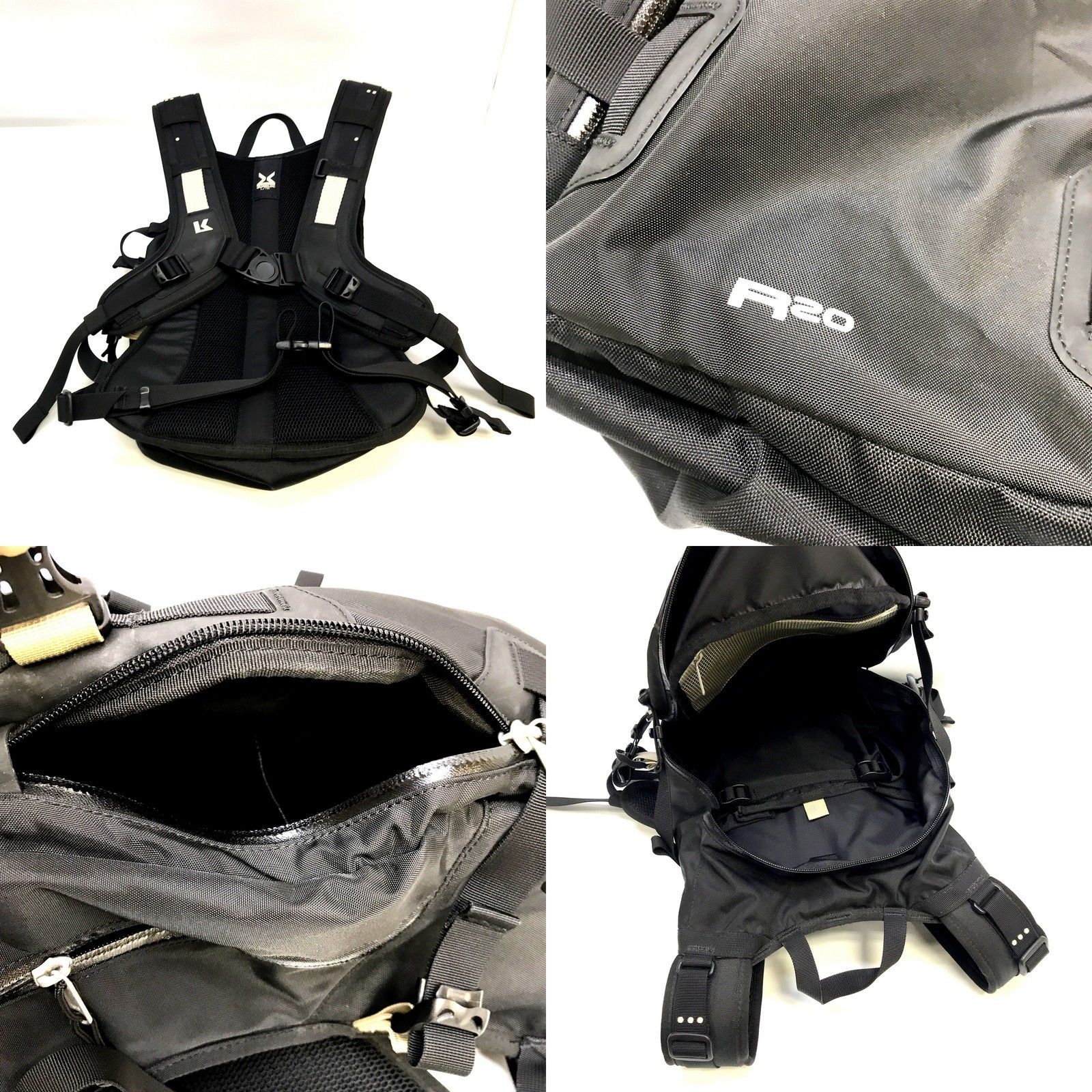 Kriega クリーガ バッグパッグ R20 バイクバッグ ケース リュック ブラックバイク用品 アウトドア TA3341 FFCRYSTALESIA_COM