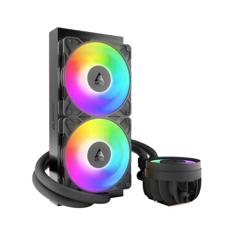 送料無料 ♥ 未開梱 ARCTIC 水冷CPUクーラー 120mmファンx2 LGA1851|1700 AM4|AM5 ACFRE00182A
